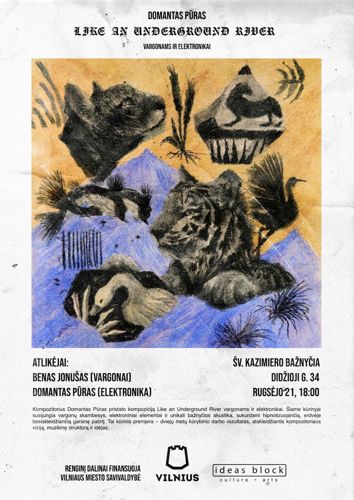 Like an Underground River - Sept 21st.