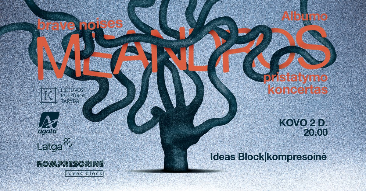 Brave noises album "Meandros" presentation concert