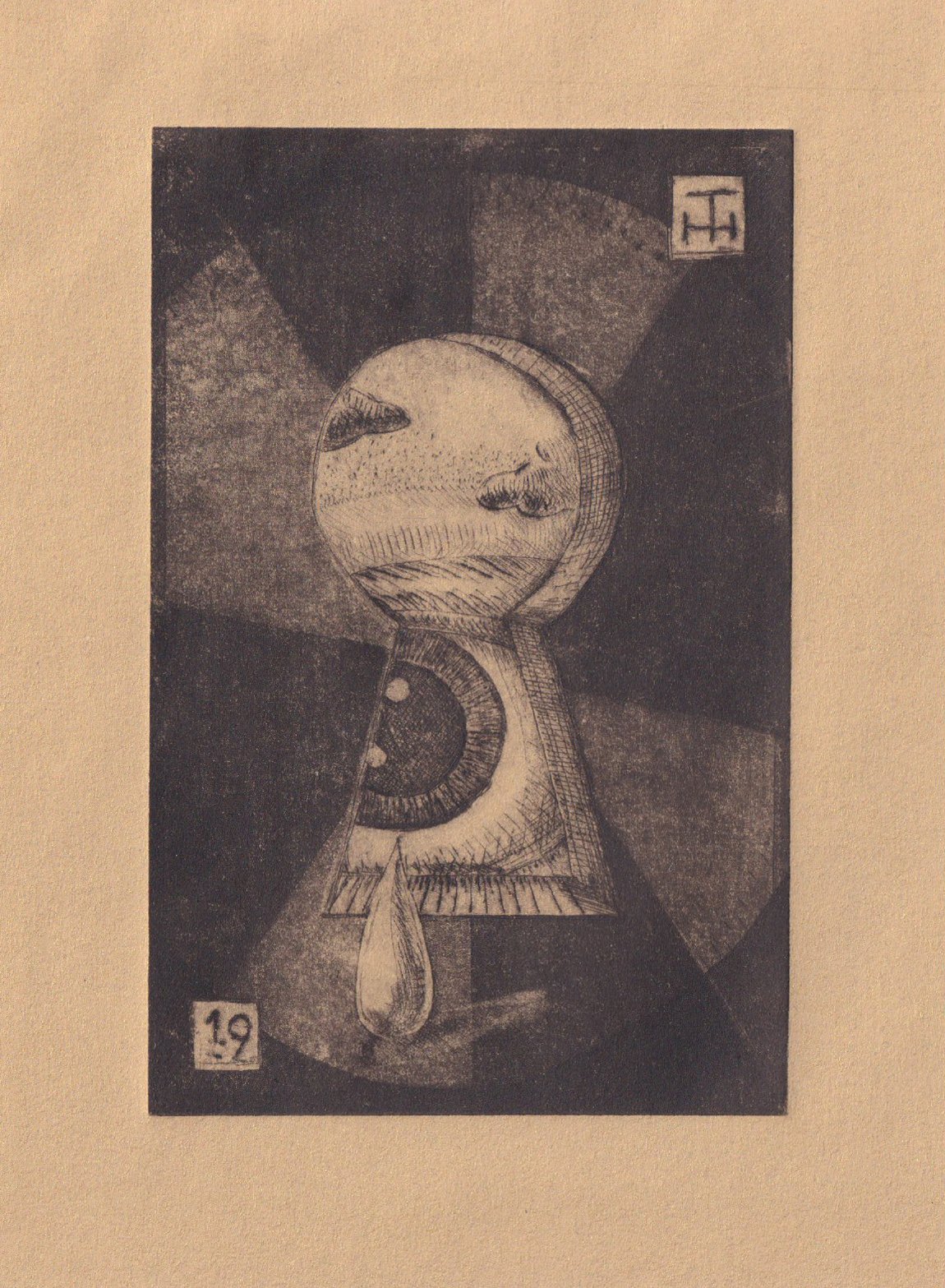 Intaglio Print by Sébastien Theraulaz from "Made by X" Collection