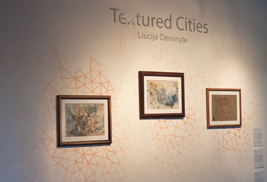 Textured Cities Exhibition by Liucija Dervinyte, Tijuana, Mexico