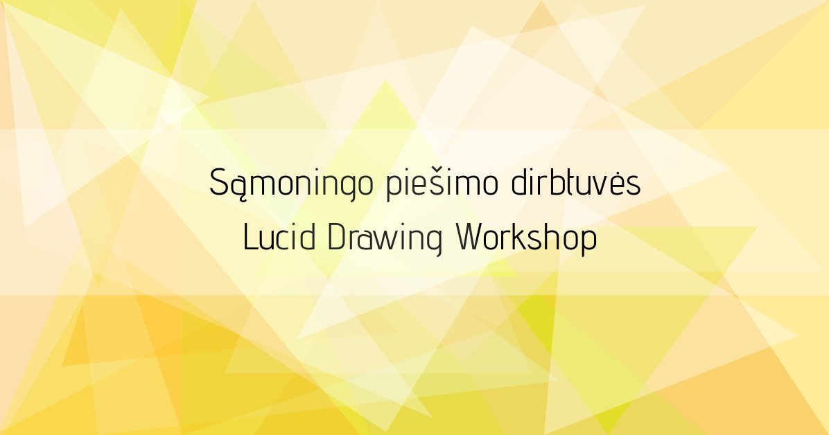 Lucid drawing workshop at Ideas Block