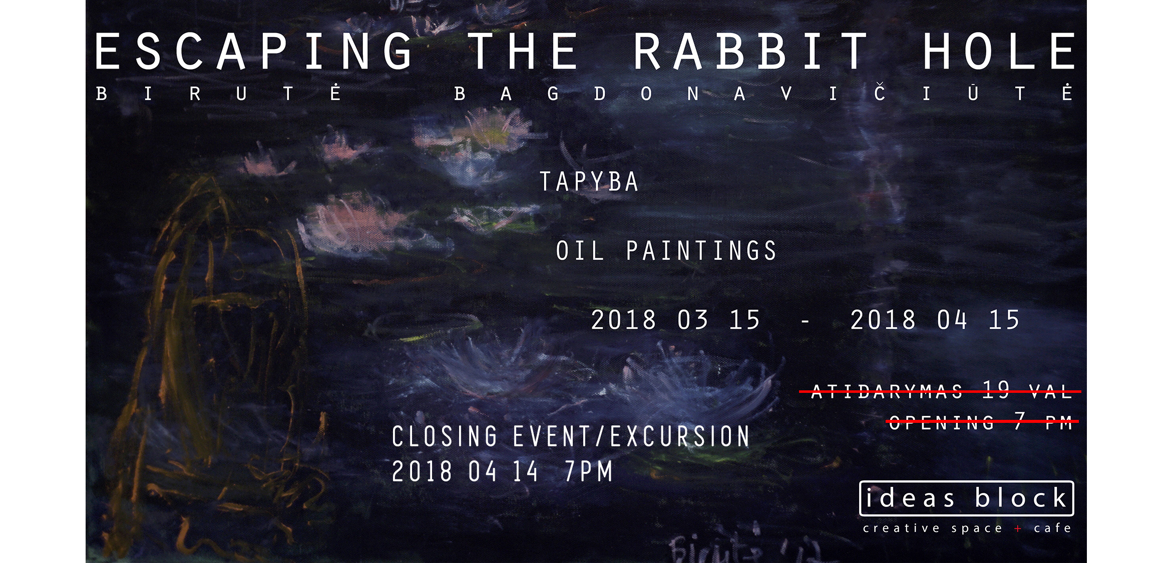 Escaping the Rabbit Hole closing event