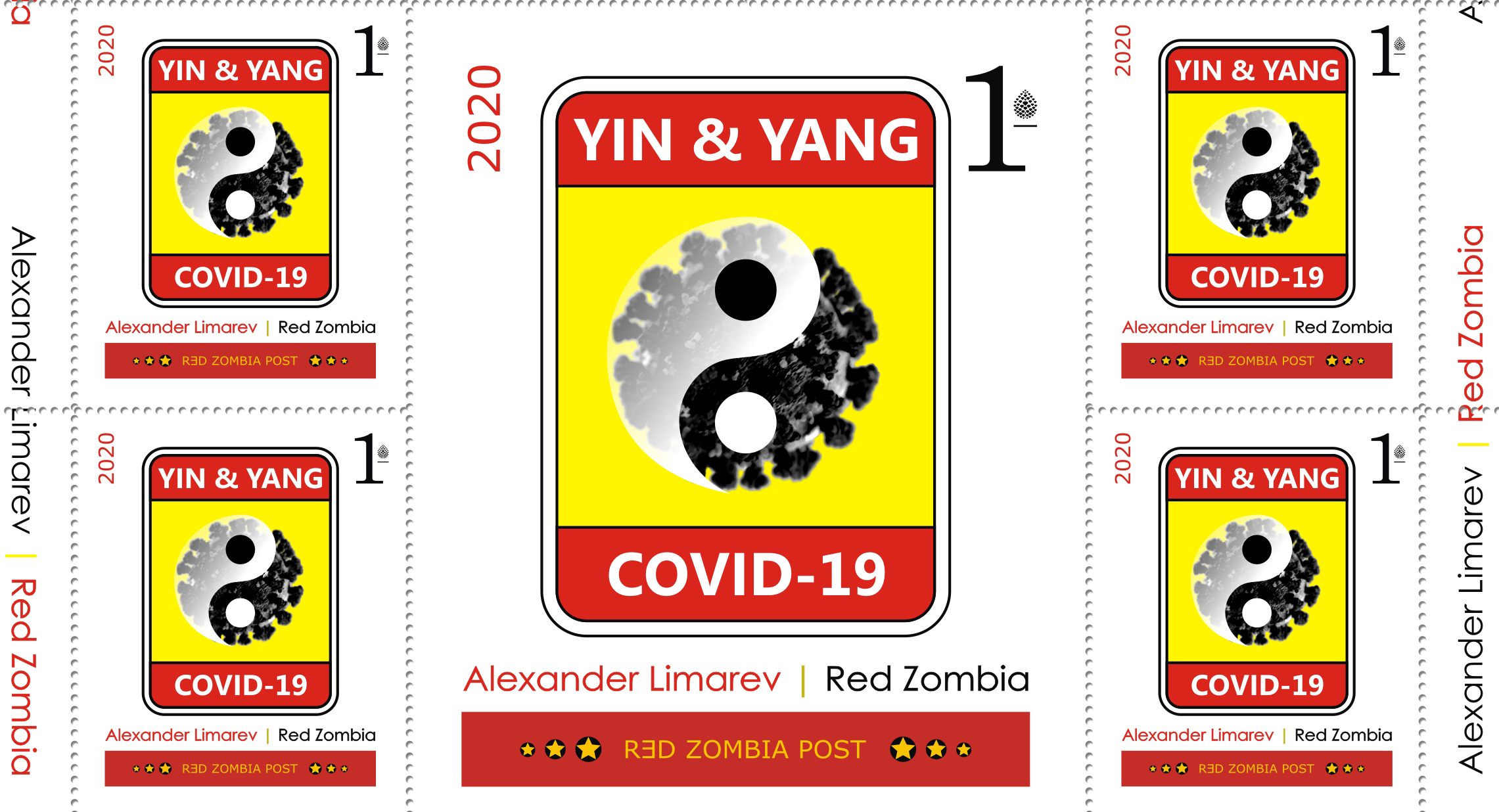 Yin & Yang COVID-19 by Alexander Limarev - Siberia 2020